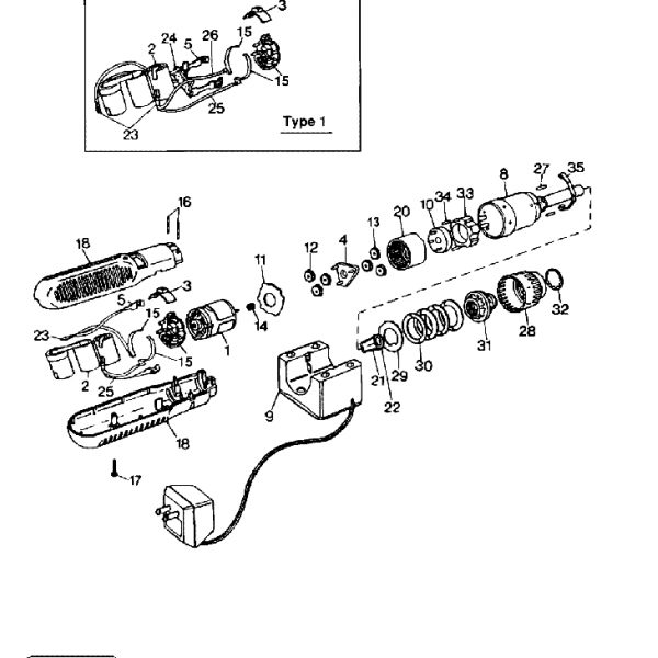9019   CORDLESS SCREWDRIVER  Type 1[9019   Type 1]