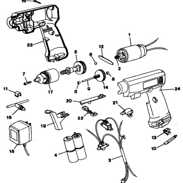 9045   CORDLESS DRILL  Type 2[9045     Type 2]