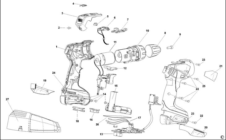 CP14LN  CORDLESS DRILL  Type 1[CP14LN    Type 1]