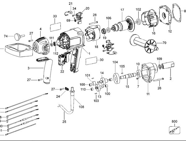 D21510  MIXER  Type 2[D21510 Type 2]