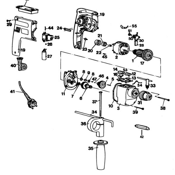 D230R   HAMMER DRILL  Type 1[D230R     Type 1]