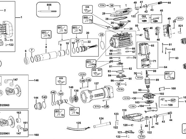 D25961K  DEMOLITION HAMMER  Type 1[D25961K   Type 1]