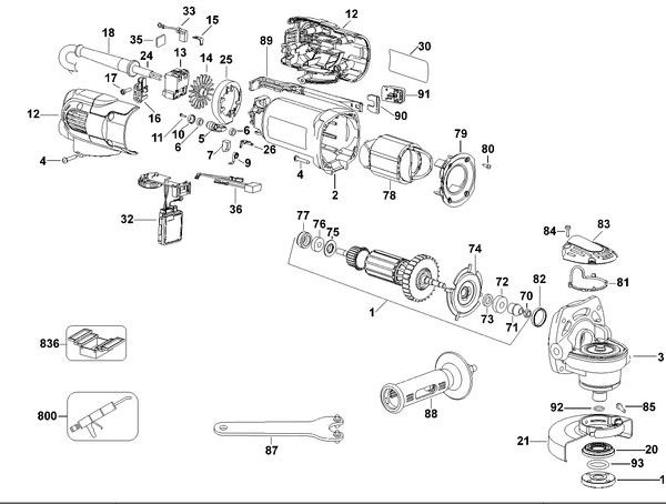 D28116   SMALL ANGLE GRINDER  Type 2[D28116  Type 2]
