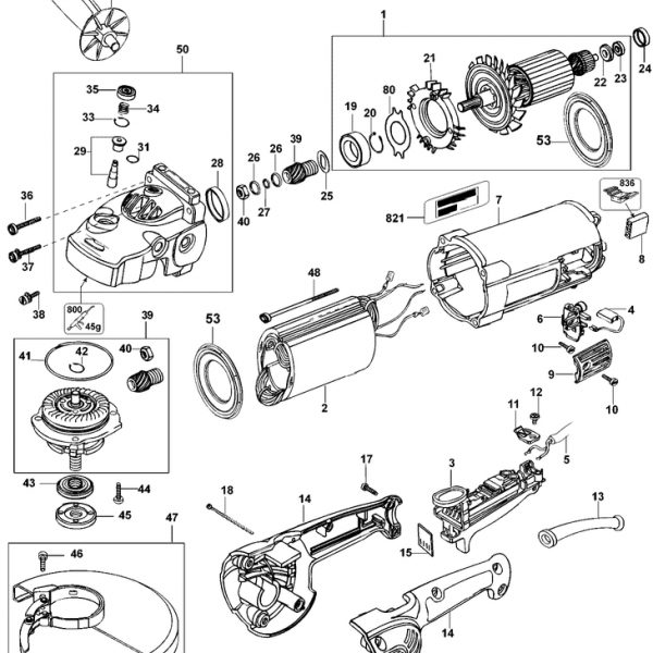 D28401  ANGLE GRINDER  Type 2[D28401 Type 2]