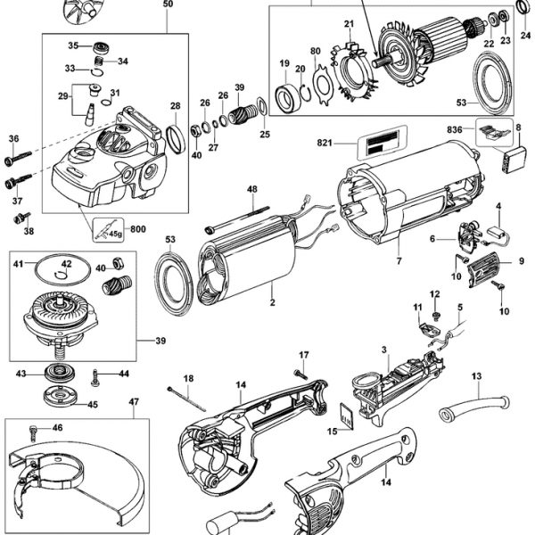 D28415   ANGLE GRINDER  Type 2[D28415    Type 2]