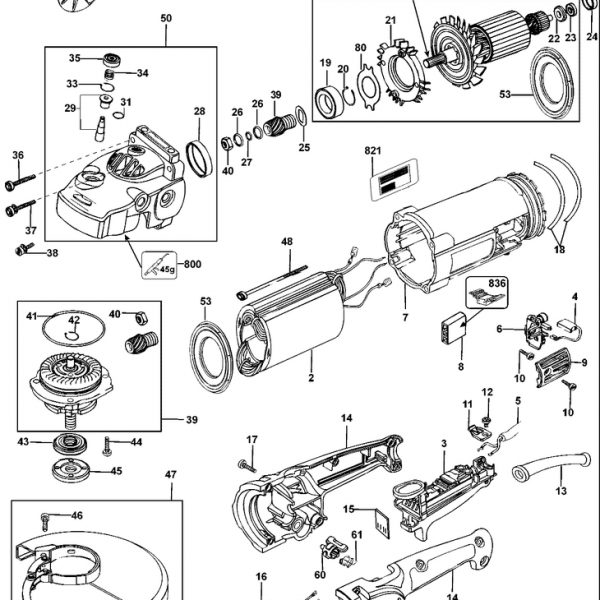 D28423   ANGLE GRINDER  Type 2[D28423     Type 2]
