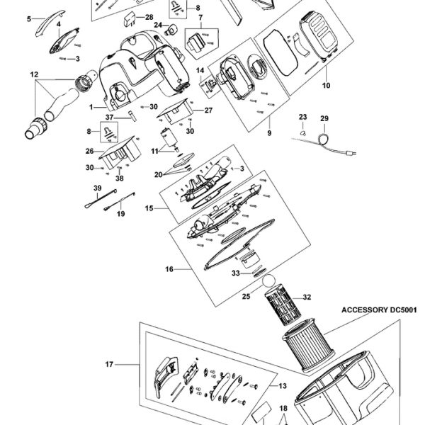 DC500  Wet & Dry Vacuum  Type 1[DC500  Type 1]