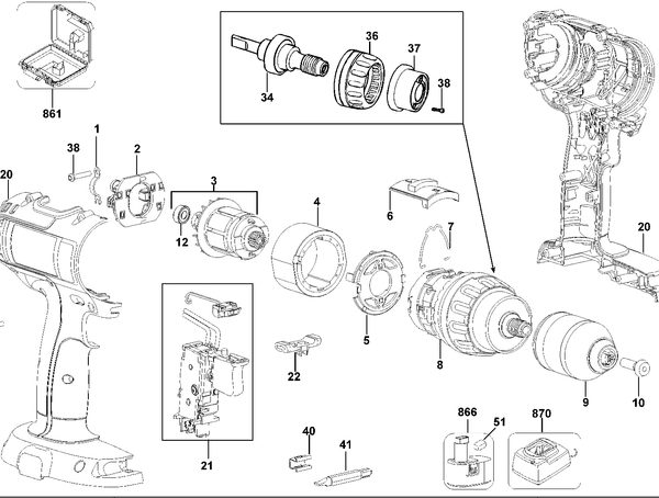 DC742K   DRILL/DRIVER  Type 10[DC742K    Type 10]
