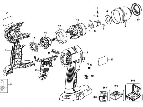 DC820  IMPACT DRIVER  Type 10[DC820   Type 10]