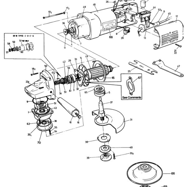 DN10-S   ANGLE GRINDER  Type 1[DN10-S     Type 1]