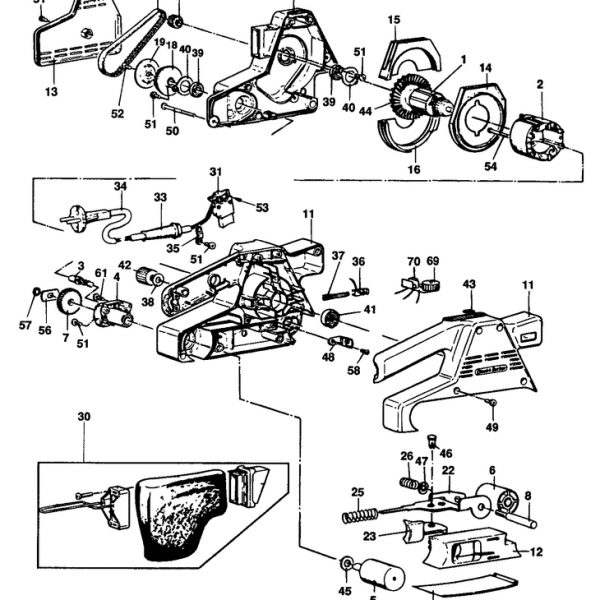 DN83E   BELT SANDER  Type 1[DN83E  Type 1]