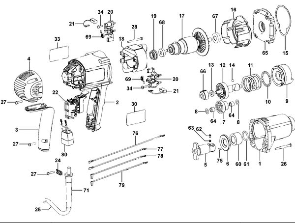 DW294  IMPACT WRENCH  Type 1[DW294   Type 1]