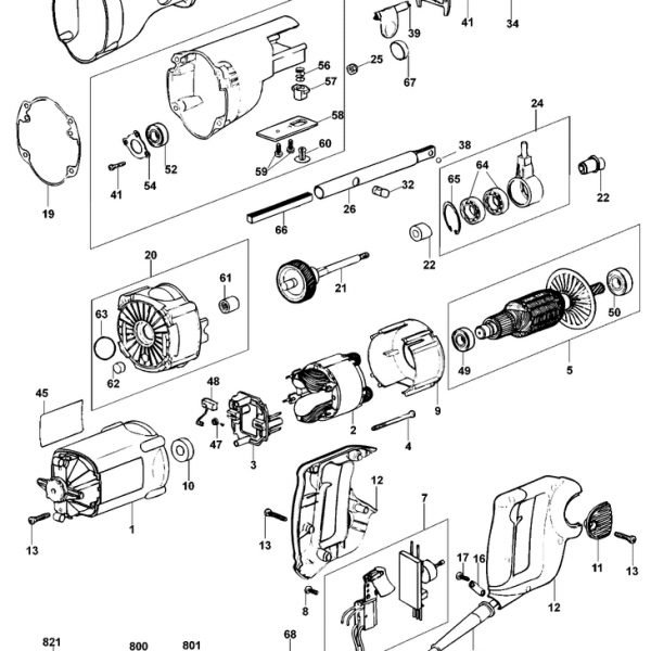 DW302   RECIPROCATING SAW  Type 1[DW302    Type 1]