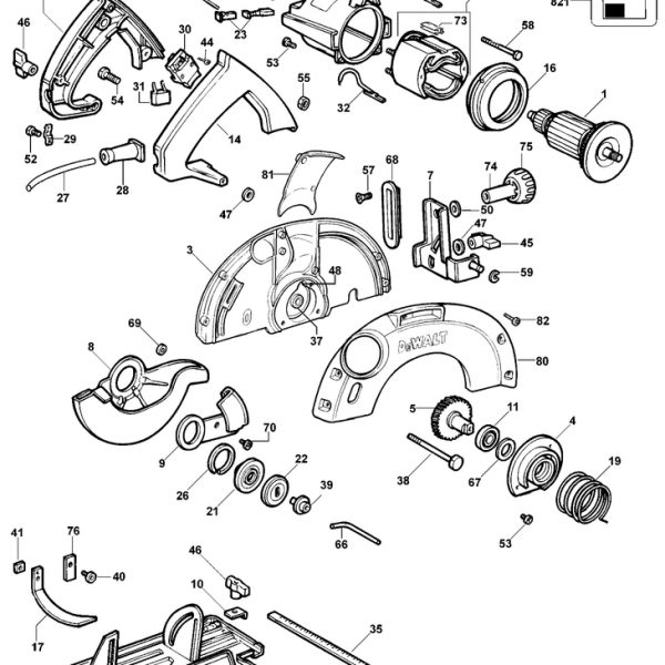 DW62   CIRCULAR SAW  Type 2[DW62    Type 2]