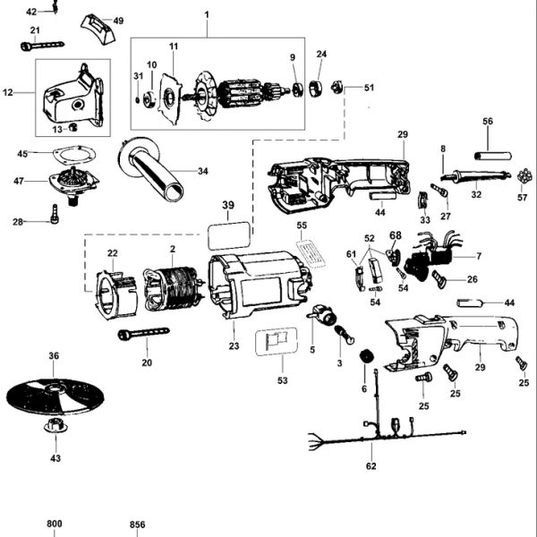 DW849  SANDER/POLISHER  Type 3[DW849    Type 3]