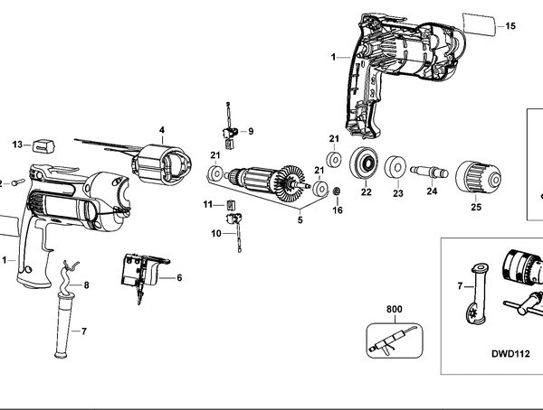 DWD112  DRILL  Type 1[DWD112   Type 1]
