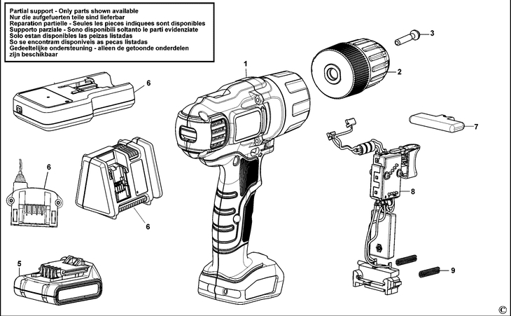 EGBL14  CORDLESS DRILL  Type H1[EGBL14    Type H1]