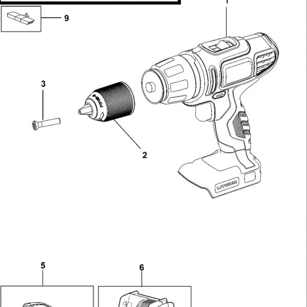 HP146F4LBK  CORDLESS DRILL  Type H3[HP146F4LBK    Type H3]