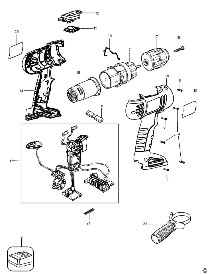 HP188F2   CORDLESS DRILL  Type 2[HP188F2     Type 2]