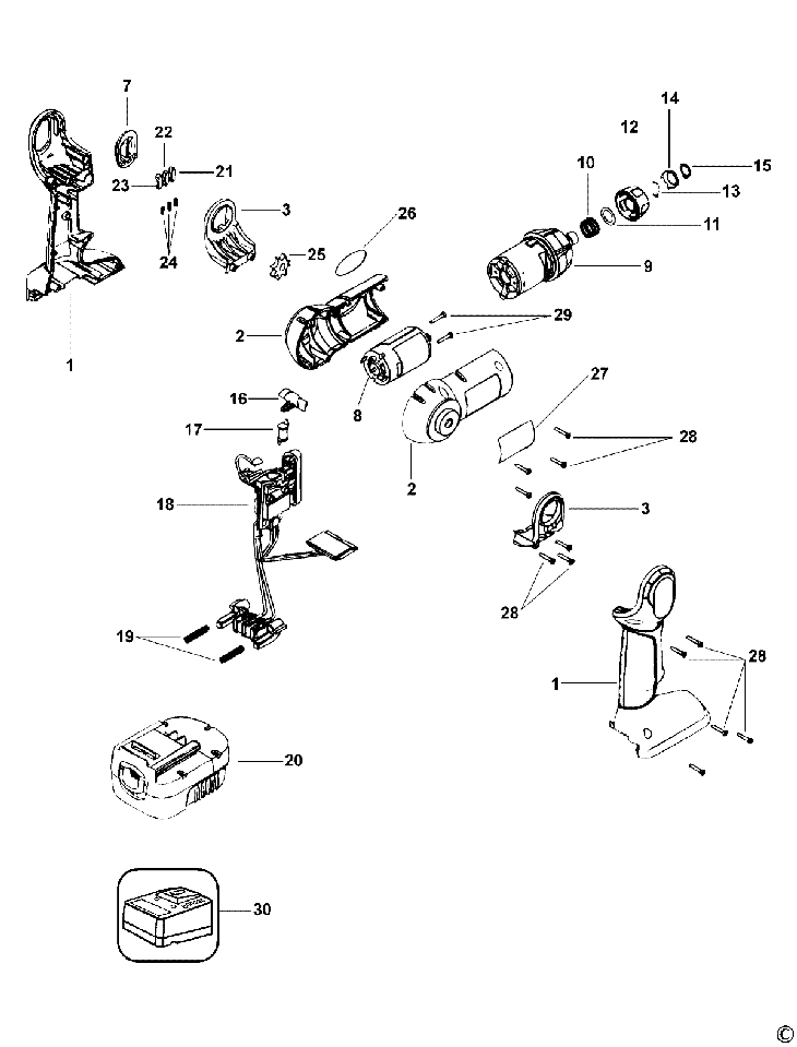 HP9019K   CORDLESS SCREWDRIVER  Type 1[HP9019K   Type 1]
